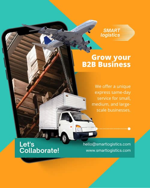 Anúncios para a Smart Logistics