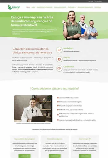Site da Comply Health