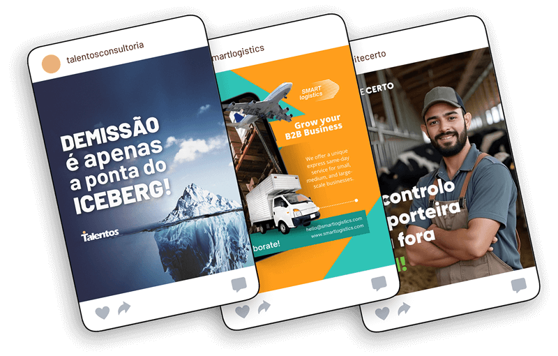 Gestão de Redes Sociais - gestão de redes sociais Portfolio de Gestão de Redes Sociais da Agência Marketing Objetivo